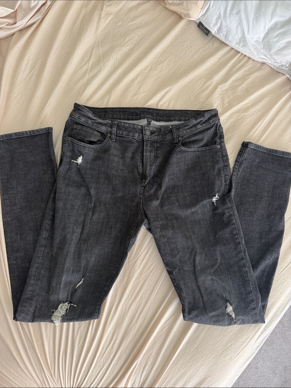 American Eagle Flex Athletic Fit Dark Grey Jeans